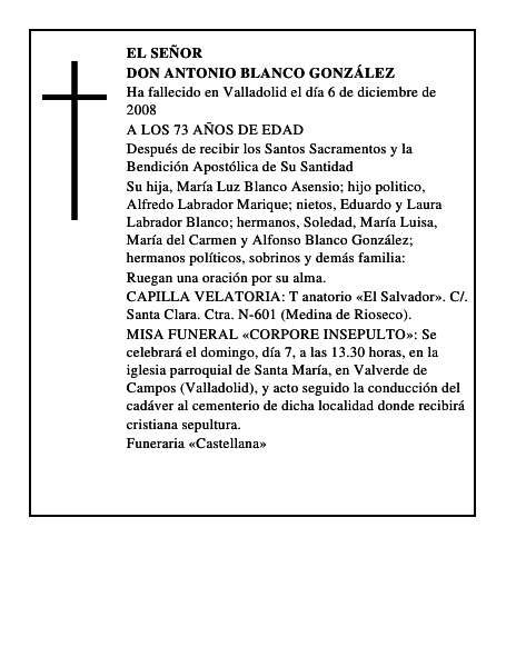 DON ANTONIO BLANCO GONZÁLEZ