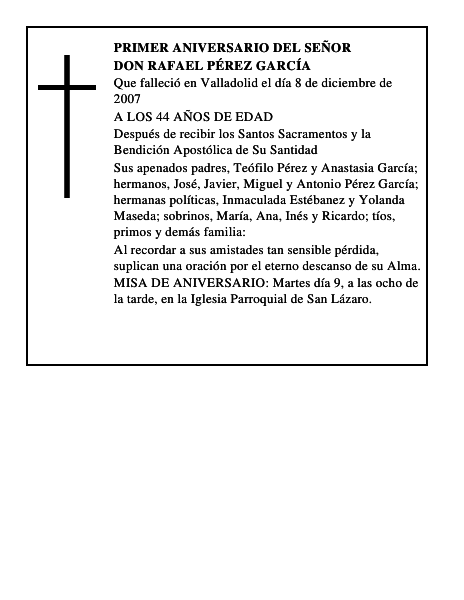 DON RAFAEL PÉREZ GARCÍA
