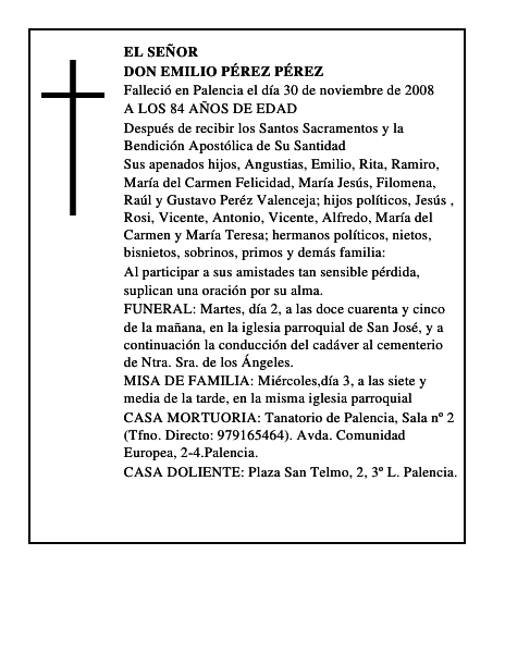 DON EMILIO PÉREZ PÉREZ