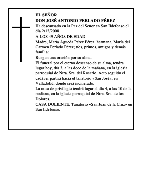DON JOSÉ ANTONIO PERLADO PÉREZ