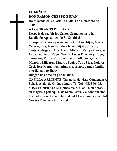 DON RAMÓN CRESPO BUJÁN