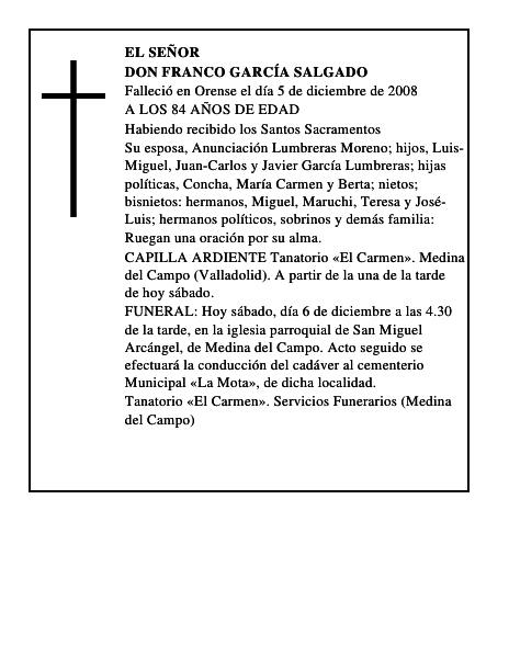 DON FRANCO GARCÍA SALGADO