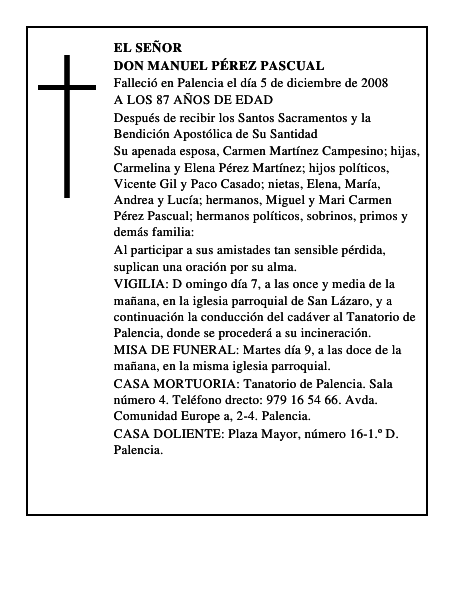 DON MANUEL PÉREZ PASCUAL