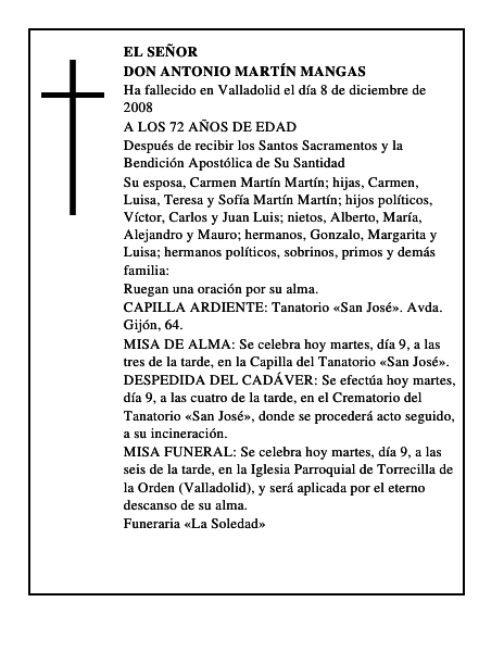 DON ANTONIO MARTÍN MANGAS