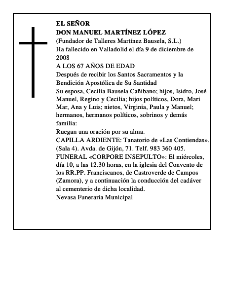 DON MANUEL MARTÍNEZ LÓPEZ