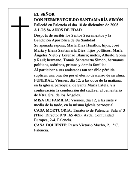 DON HERMENEGILDO SANTAMARÍA SIMÓN