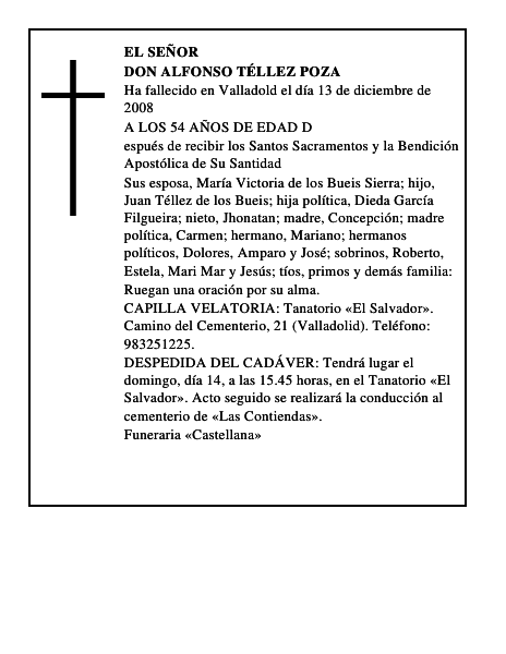 DON ALFONSO TÉLLEZ POZA