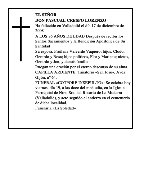 DON PASCUAL CRESPO LORENZO