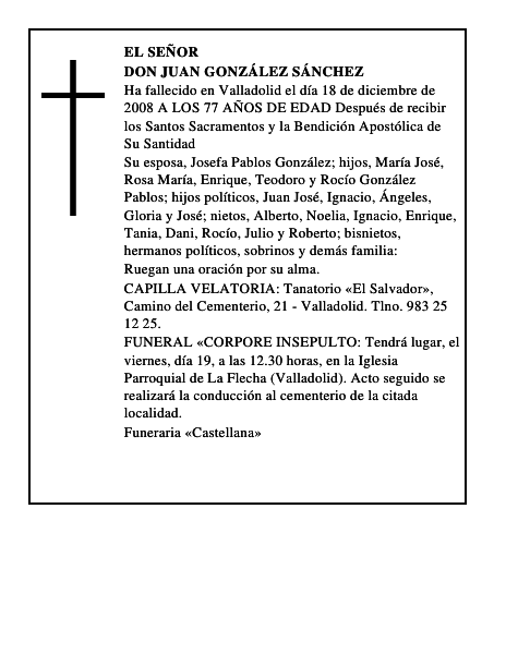 DON JUAN GONZÁLEZ SÁNCHEZ