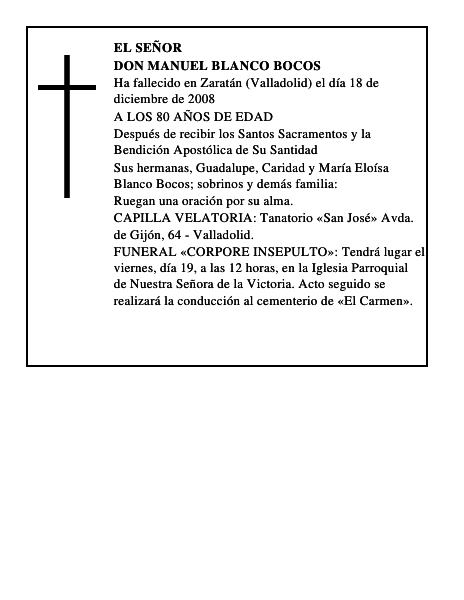DON MANUEL BLANCO BOCOS