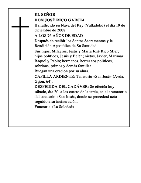 DON JOSÉ RICO GARCÍA