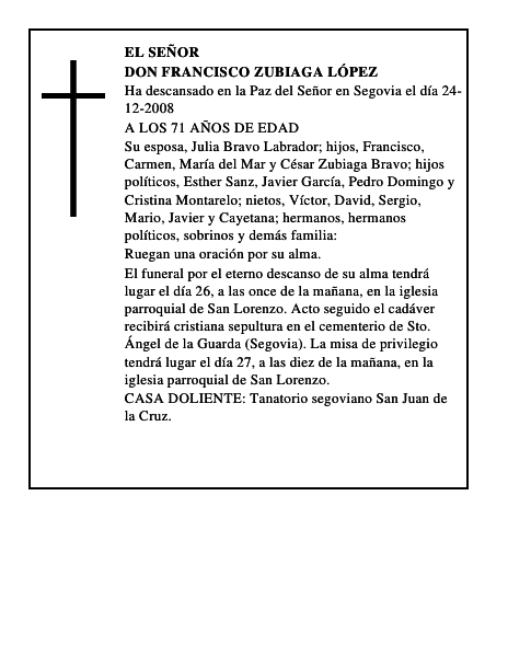DON FRANCISCO ZUBIAGA LÓPEZ