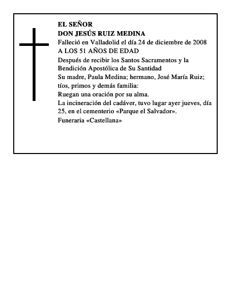 DON JESÚS RUIZ MEDINA