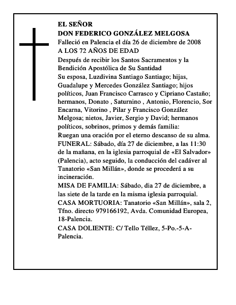 DON FEDERICO GONZÁLEZ MELGOSA