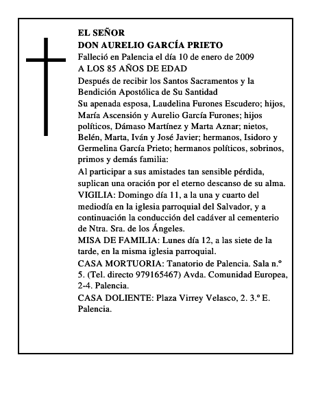DON AURELIO GARCÍA PRIETO