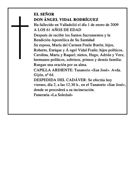 DON ÁNGEL VIDAL RODRÍGUEZ