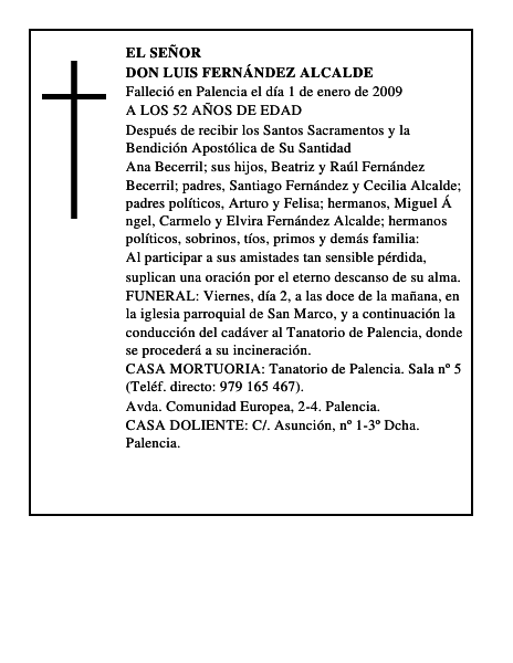 DON LUIS FERNÁNDEZ ALCALDE