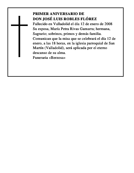 DON JOSÉ LUIS ROBLES FLÓREZ
