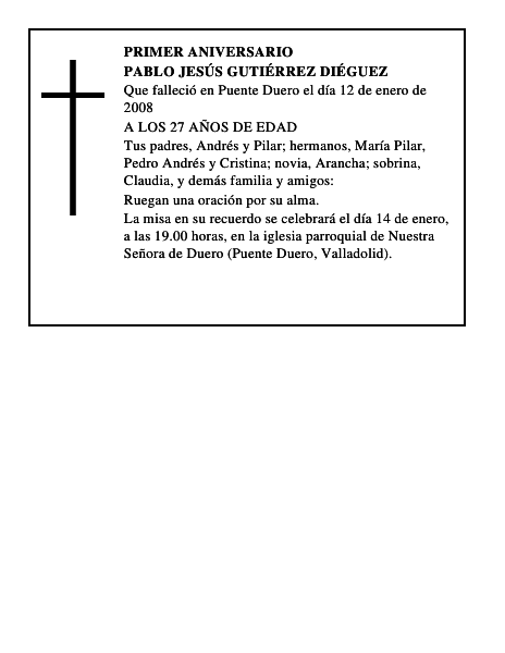 PABLO JESÚS GUTIÉRREZ DIÉGUEZ
