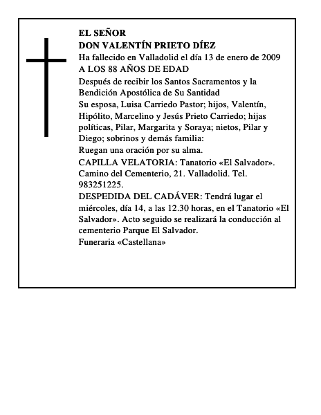 DON VALENTÍN PRIETO DÍEZ