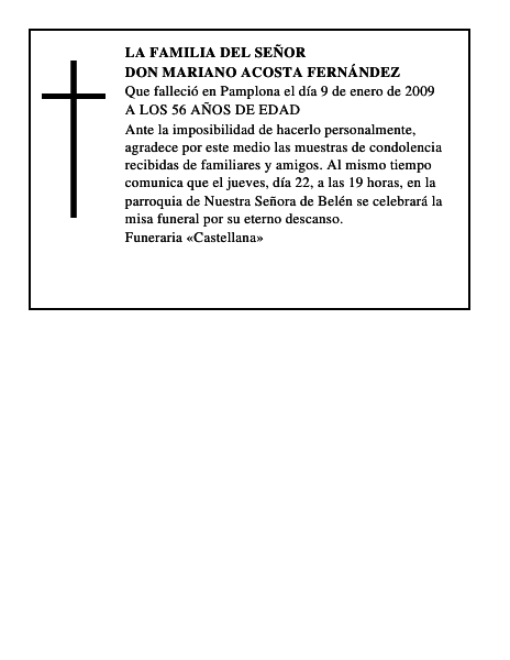 DON MARIANO ACOSTA FERNÁNDEZ