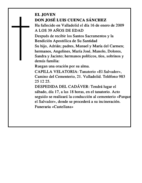 DON JOSÉ LUIS CUENCA SÁNCHEZ