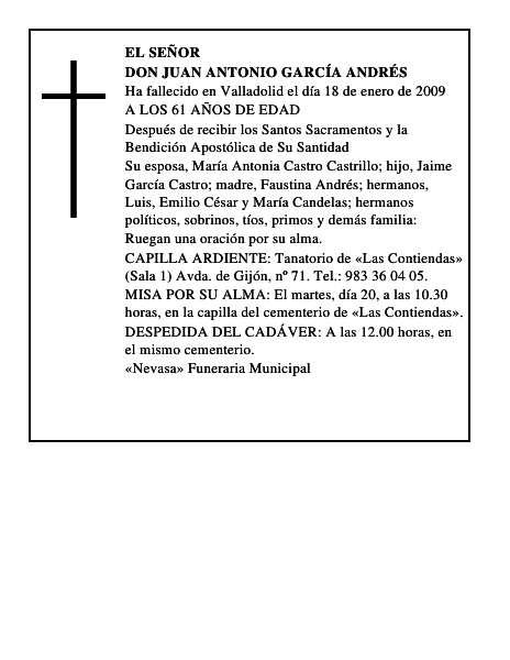DON JUAN ANTONIO GARCÍA ANDRÉS