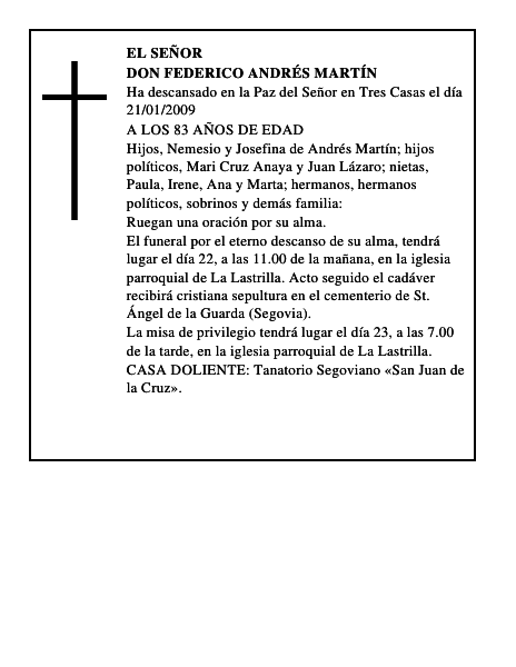 DON FEDERICO ANDRÉS MARTÍN