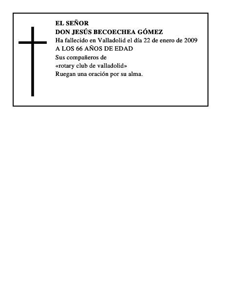 DON JESÚS BECOECHEA GÓMEZ