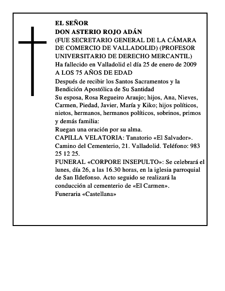 DON ASTERIO ROJO ADÁN