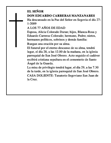 DON EDUARDO CARRERAS MANZANARES