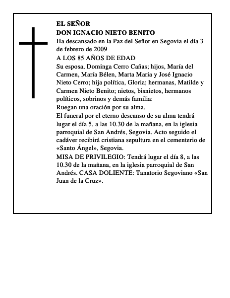 DON IGNACIO NIETO BENITO