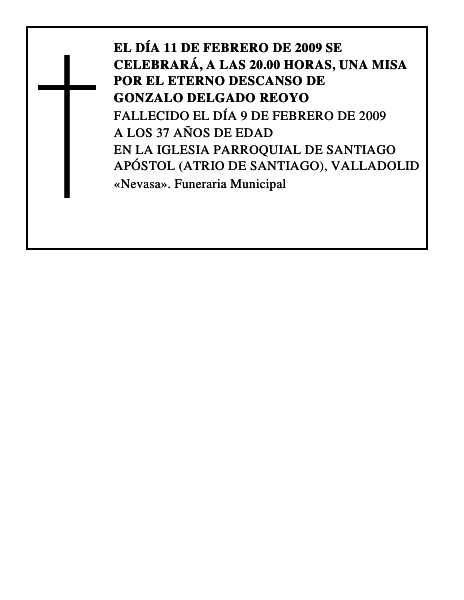 GONZALO DELGADO REOYO