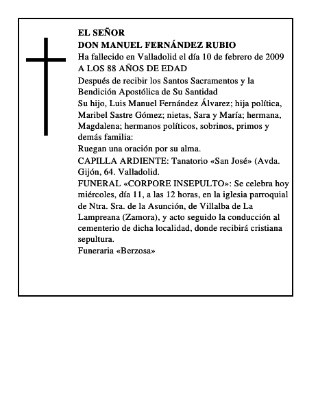 DON MANUEL FERNÁNDEZ RUBIO