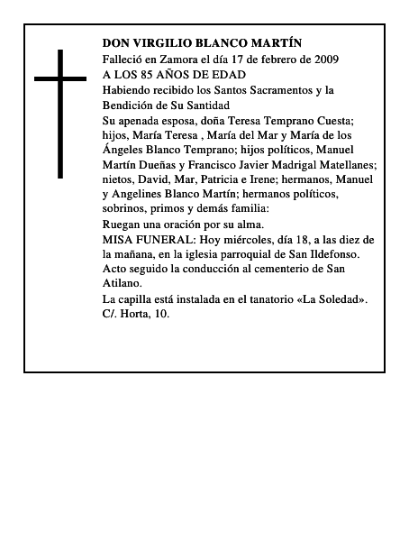 DON VIRGILIO BLANCO MARTÍN