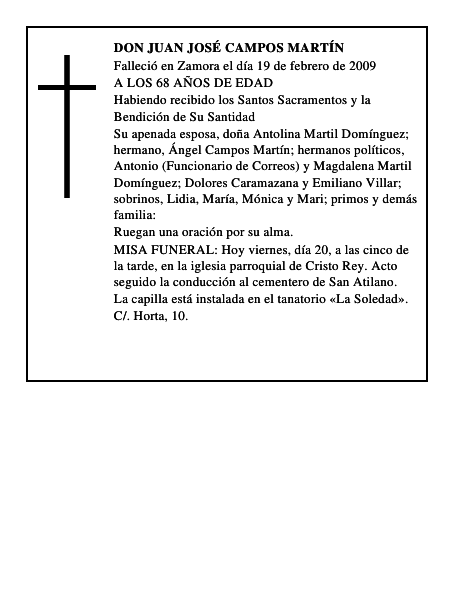 DON JUAN JOSÉ CAMPOS MARTÍN