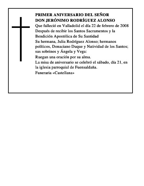 DON JERÓNIMO RODRÍGUEZ ALONSO