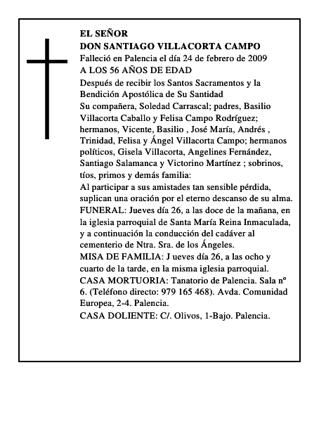 DON SANTIAGO VILLACORTA CAMPO