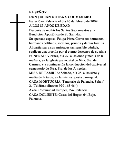 DON JULIÁN ORTEGA COLMENERO