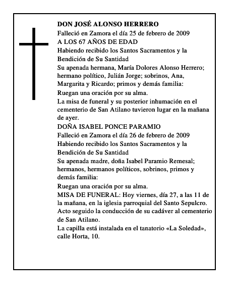 DON JOSÉ ALONSO HERRERO