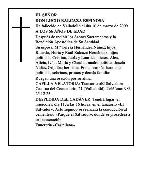 DON LUCIO BALCAZA ESPINOSA