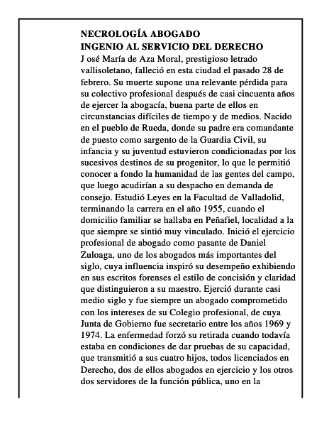 Ingenio al servicio del derecho