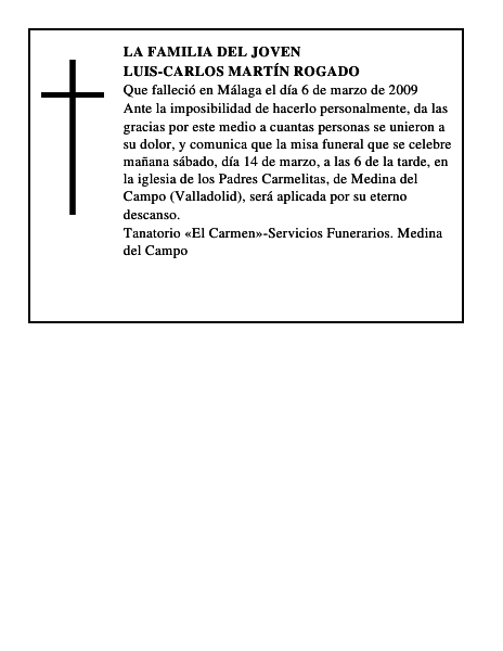 LUIS-CARLOS MARTÍN ROGADO