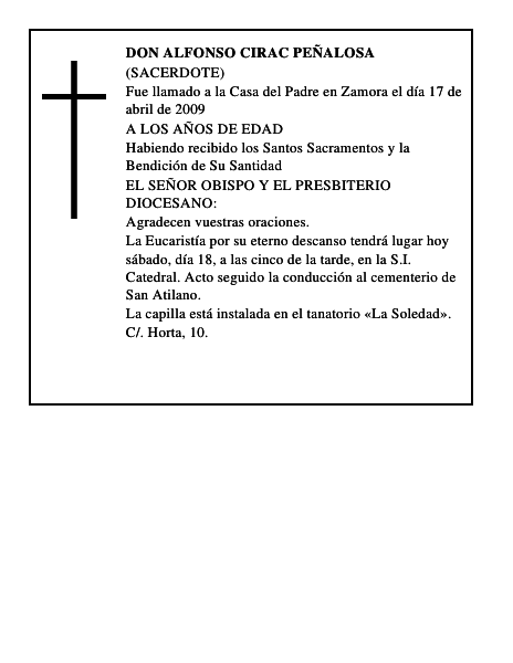 DON ALFONSO CIRAC PEÑALOSA