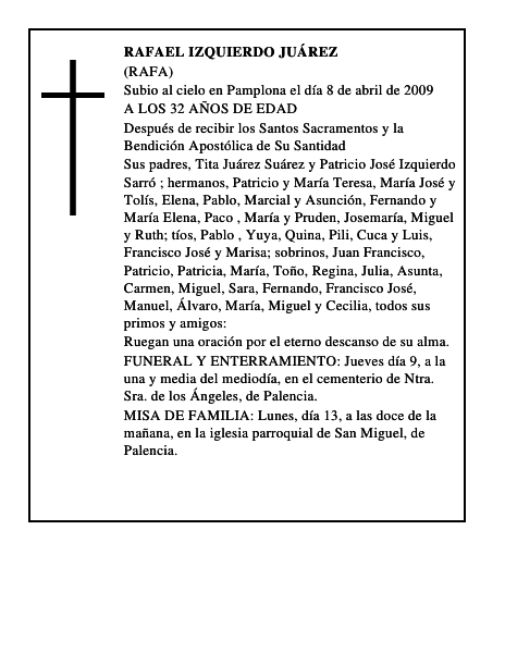 RAFAEL IZQUIERDO JUÁREZ