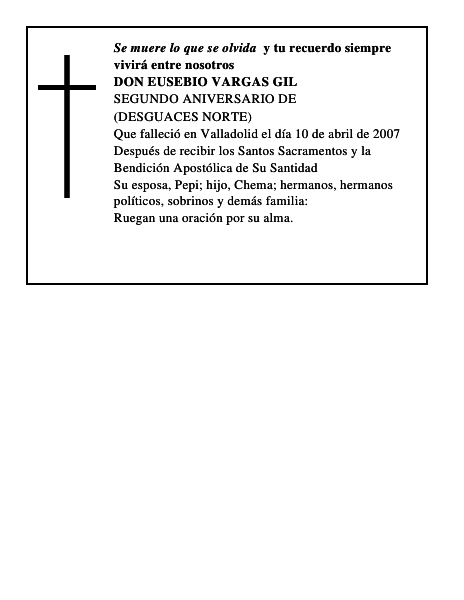 DON EUSEBIO VARGAS GIL