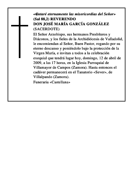 DON JOSÉ MARÍA GARCÍA GONZÁLEZ