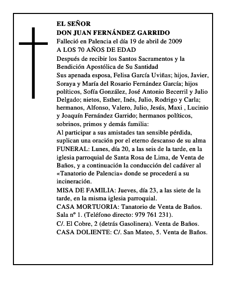 DON JUAN FERNÁNDEZ GARRIDO