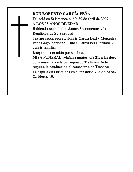 DON ROBERTO GARCÍA PEÑA