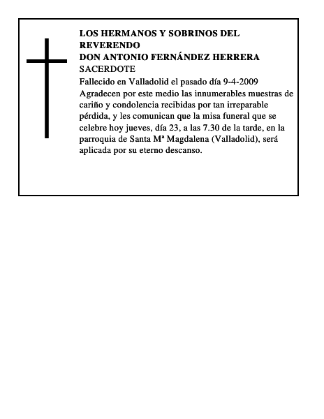DON ANTONIO FERNÁNDEZ HERRERA